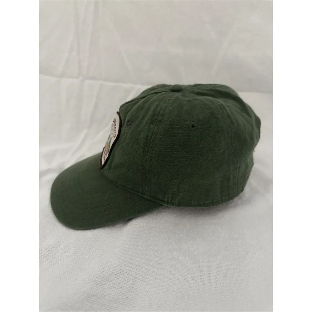YELLOWSTONE PARK Men's HAT CAP WYOMING CKER TRUSNAPBACK GREEN VINTAGE Rope